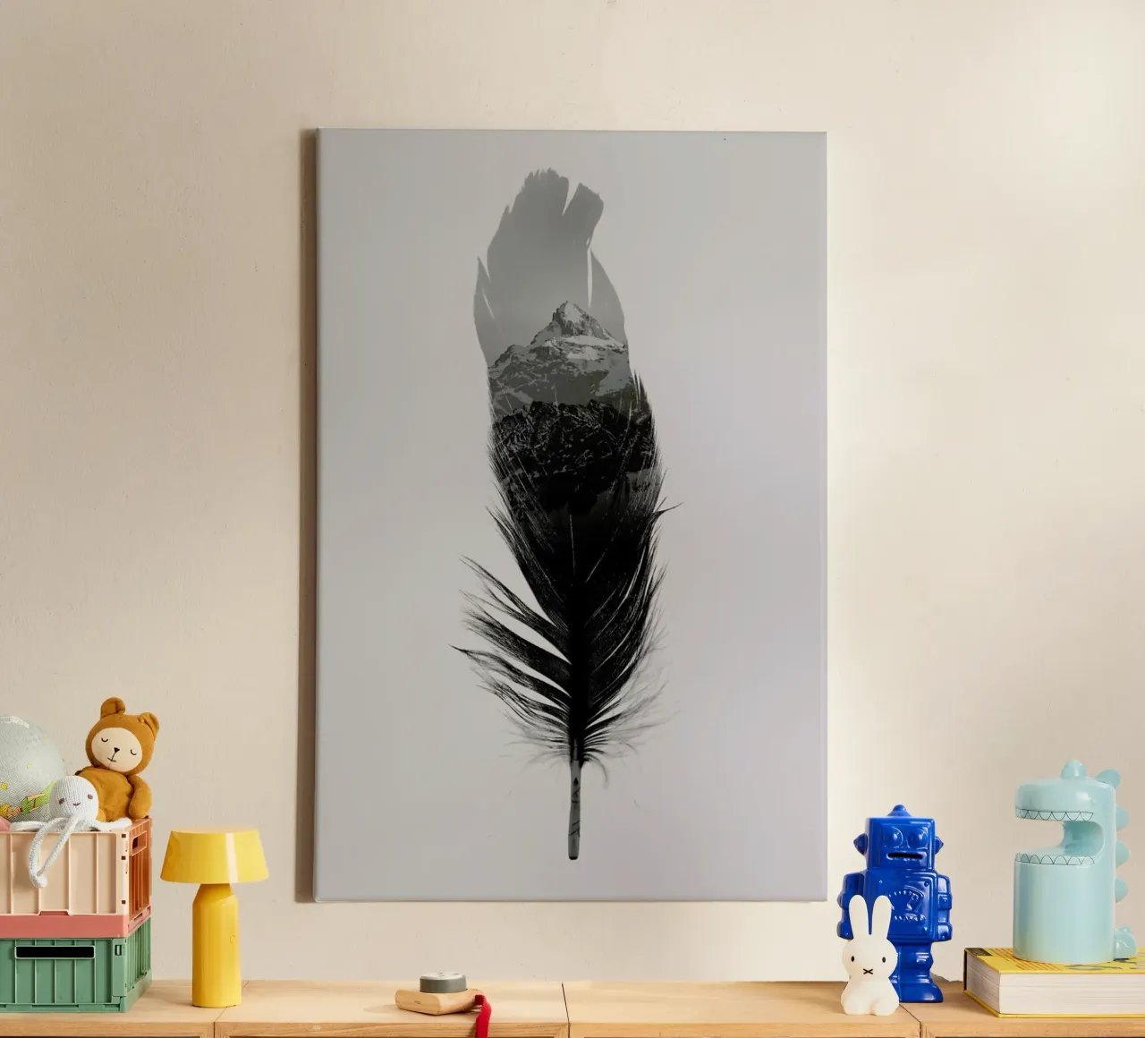 Feather tela da Chris Wharton