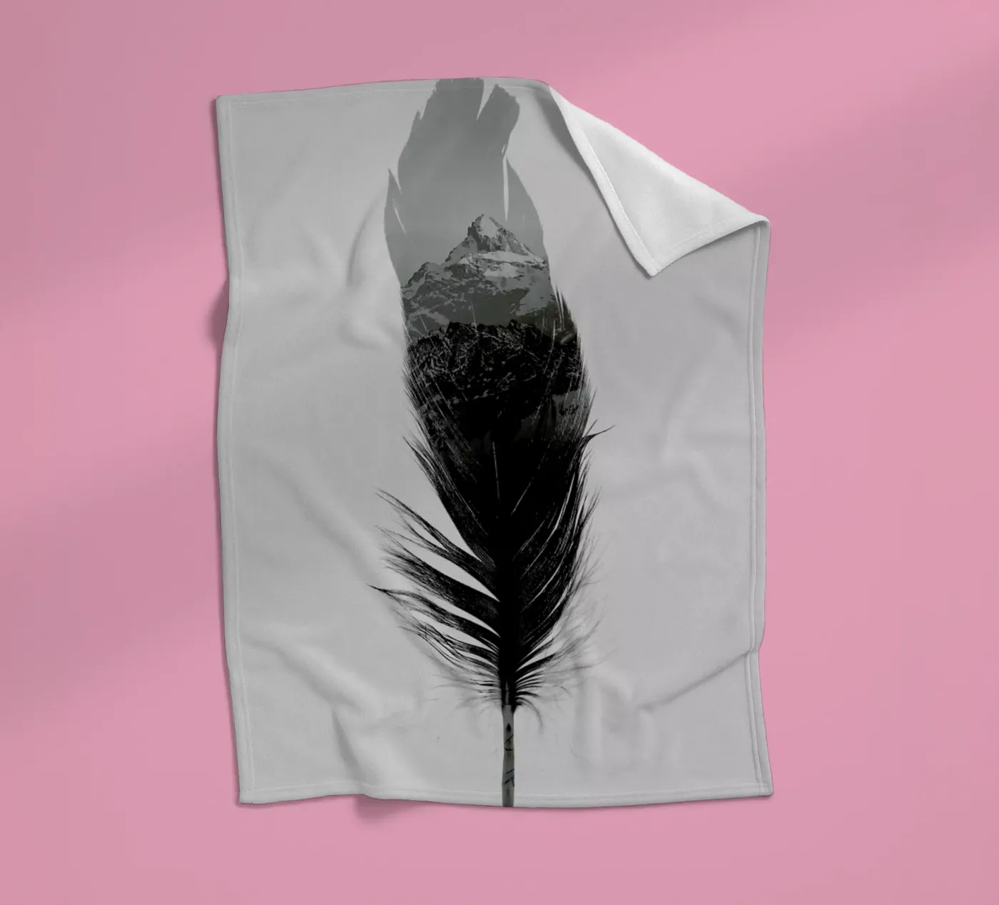 Feather Fleecedecke von Chris Wharton
