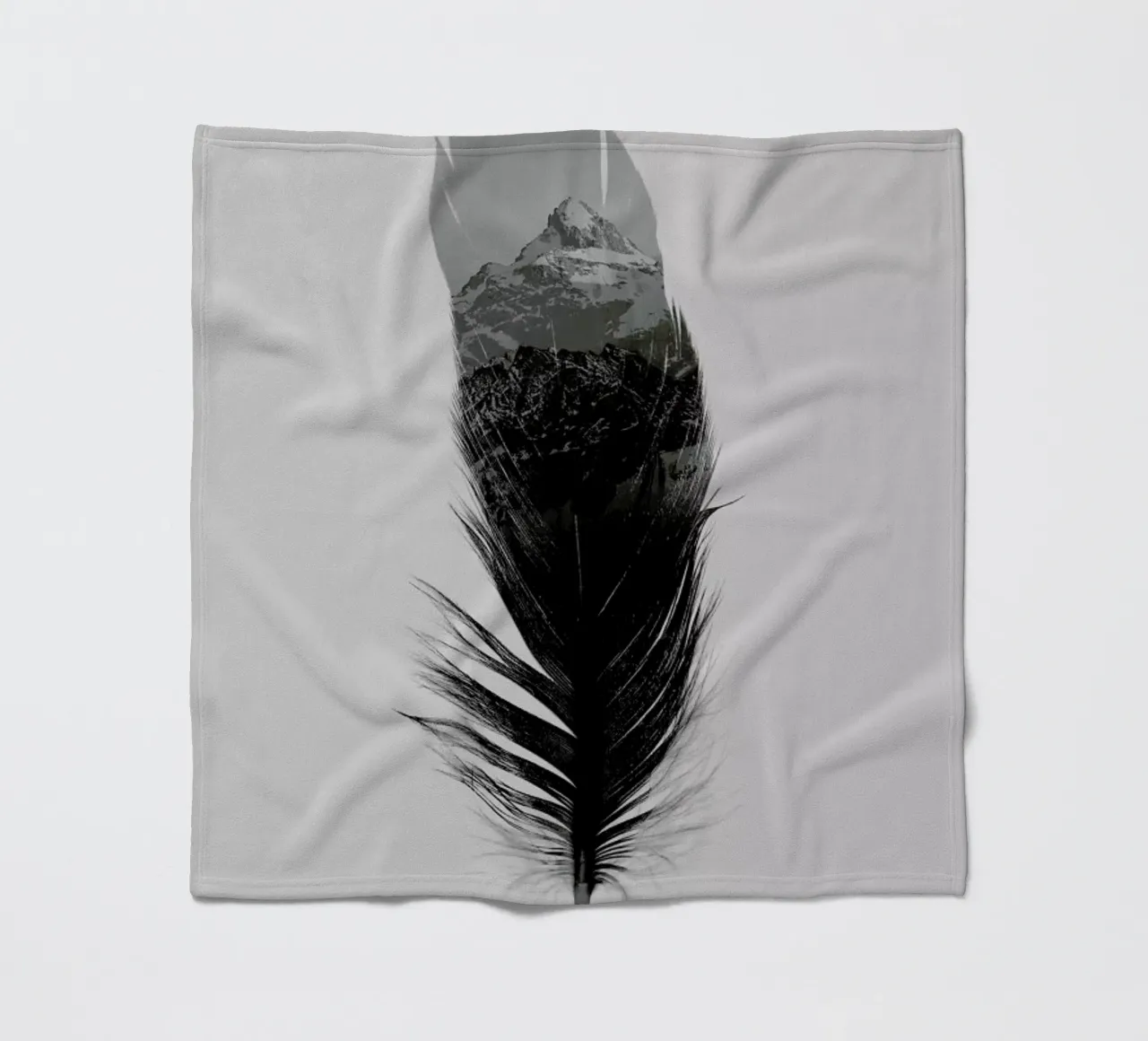 Feather coperta in pile da Chris Wharton