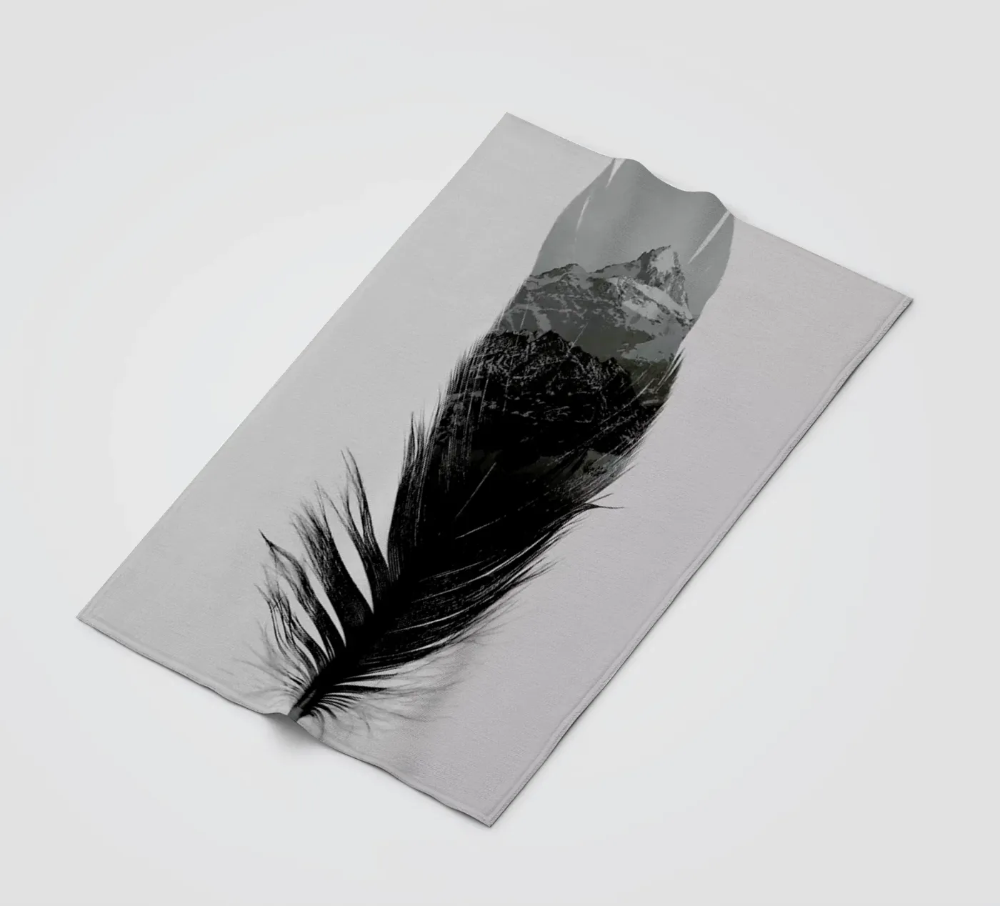 Feather Fleecedecke von Chris Wharton