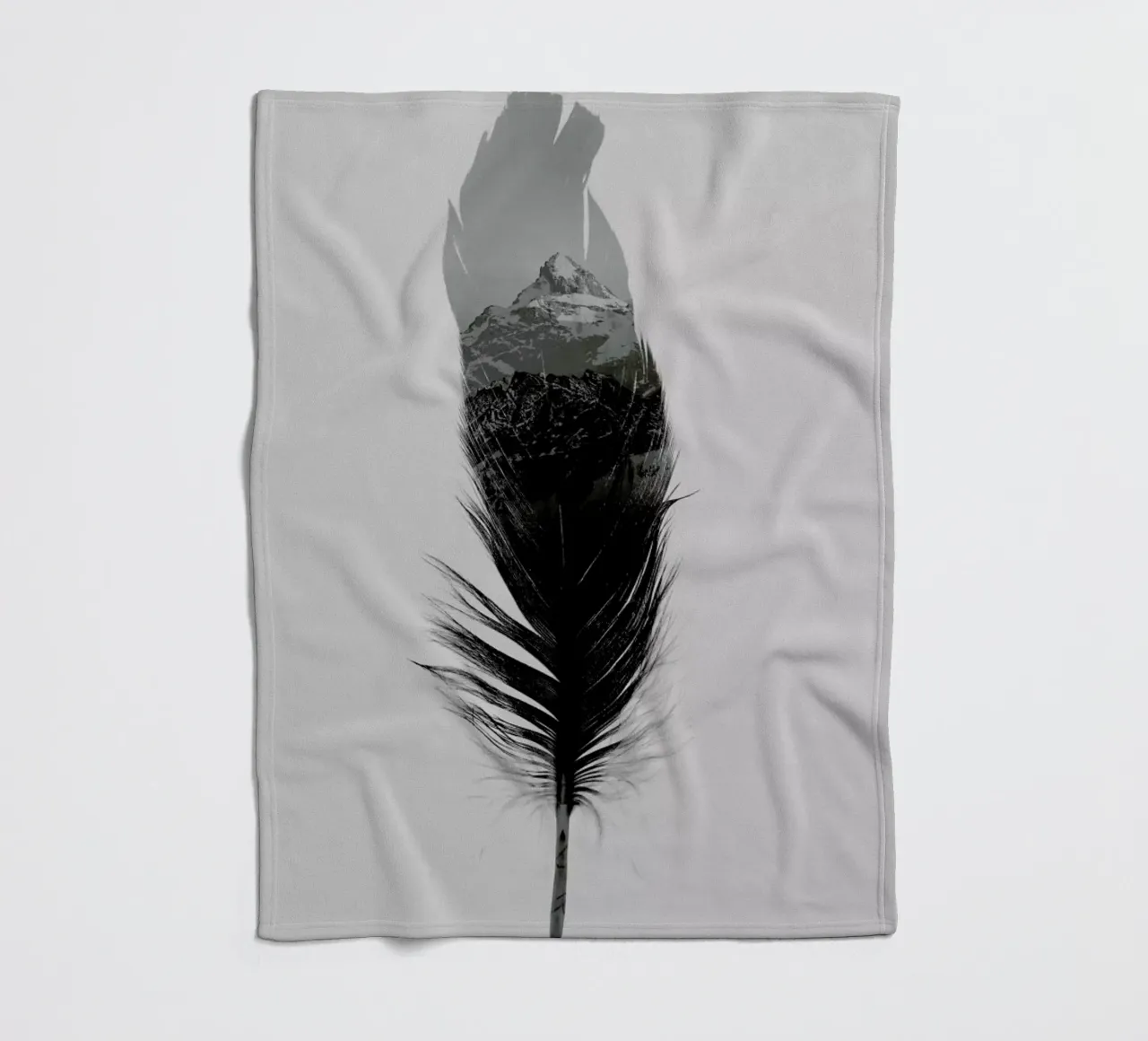 Feather coperta in pile da Chris Wharton