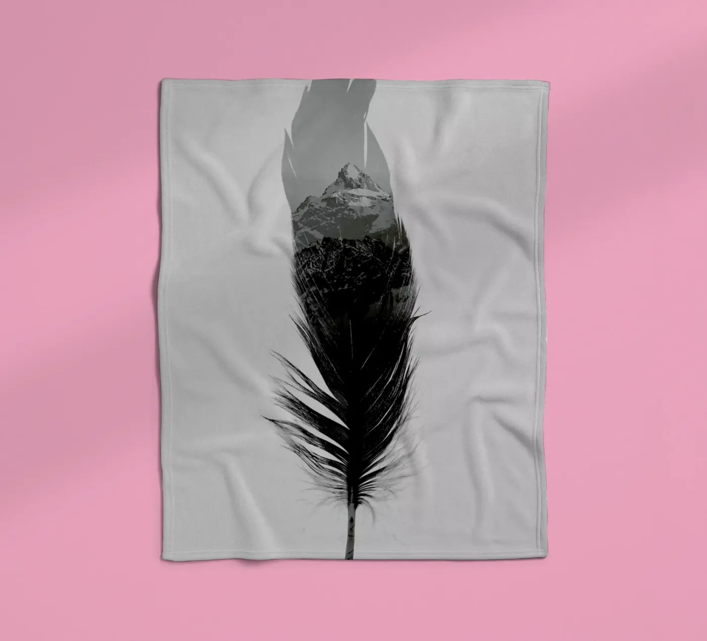 Feather Fleecedecke von Chris Wharton