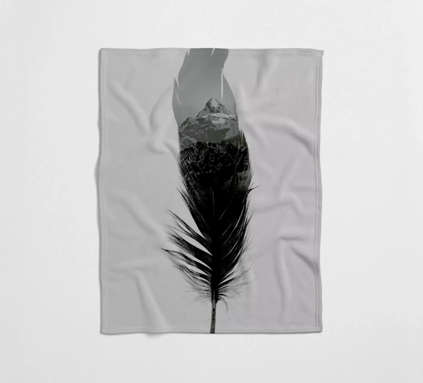Feather Fleecedecke von Chris Wharton