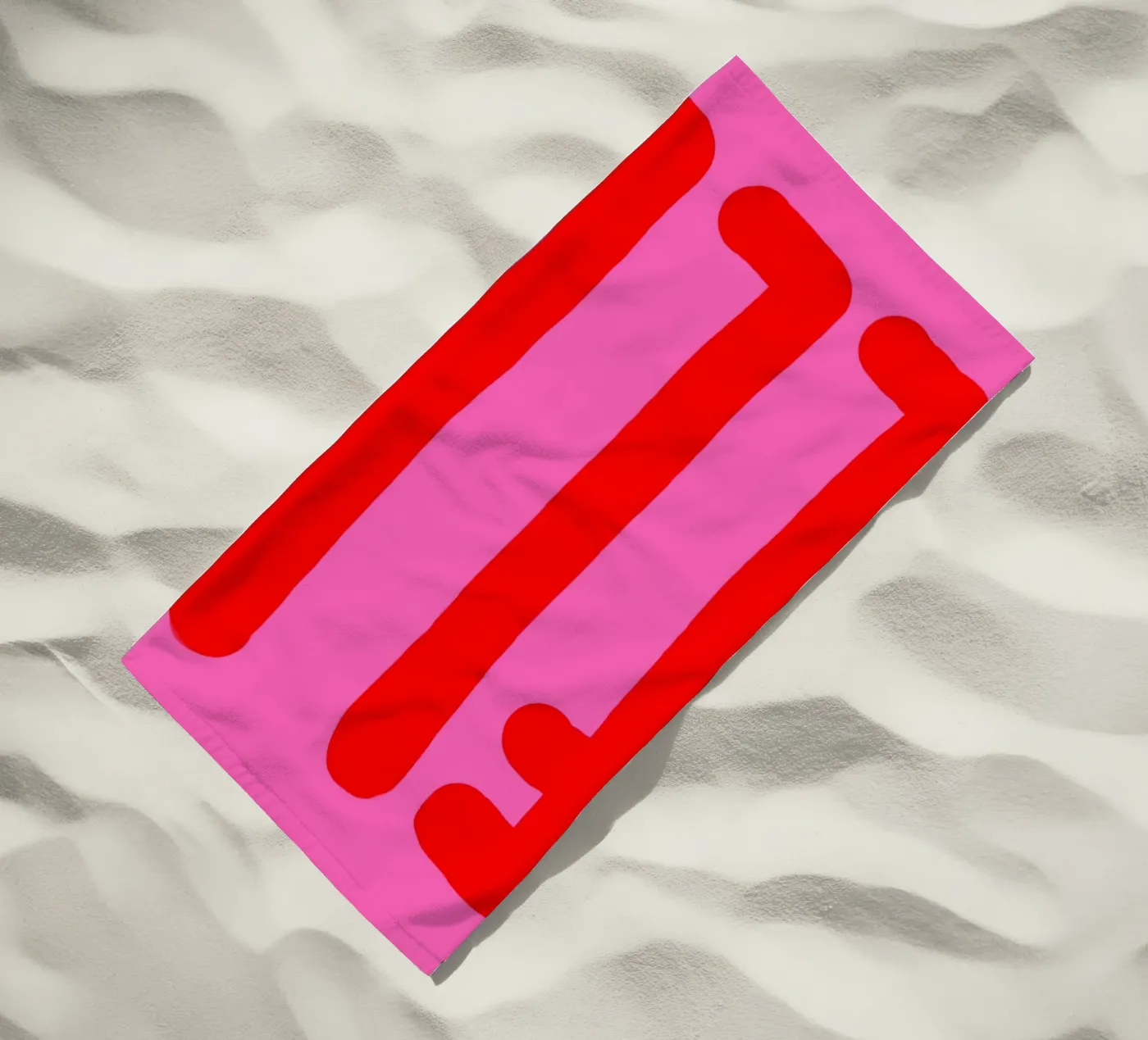 Hello pinky telo mare da Hej Ibiza by Ute Arnold