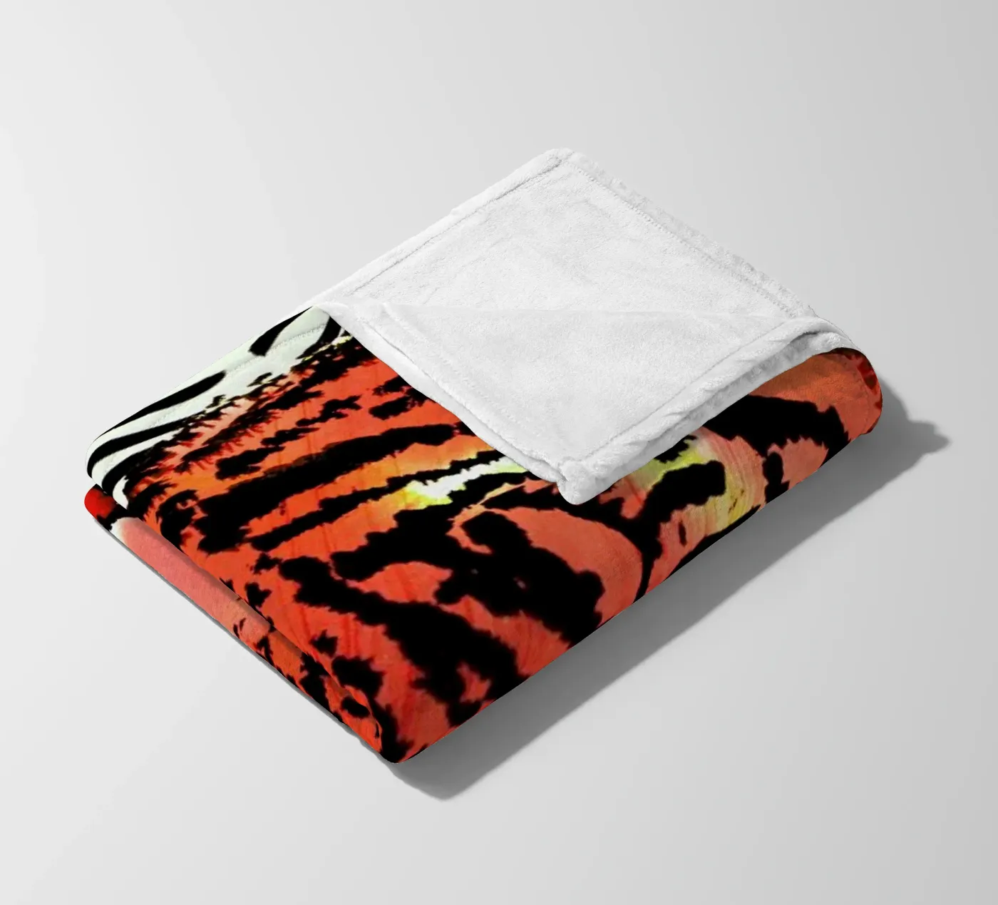 Tiger Fleecedecke von Amy Sia