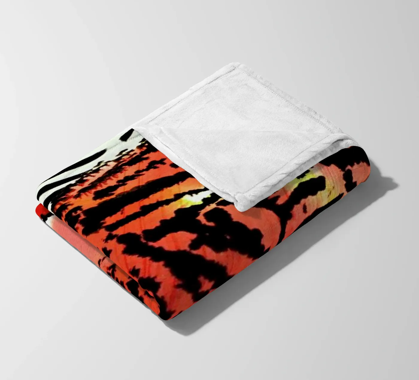 Tiger Fleecedecke von Amy Sia