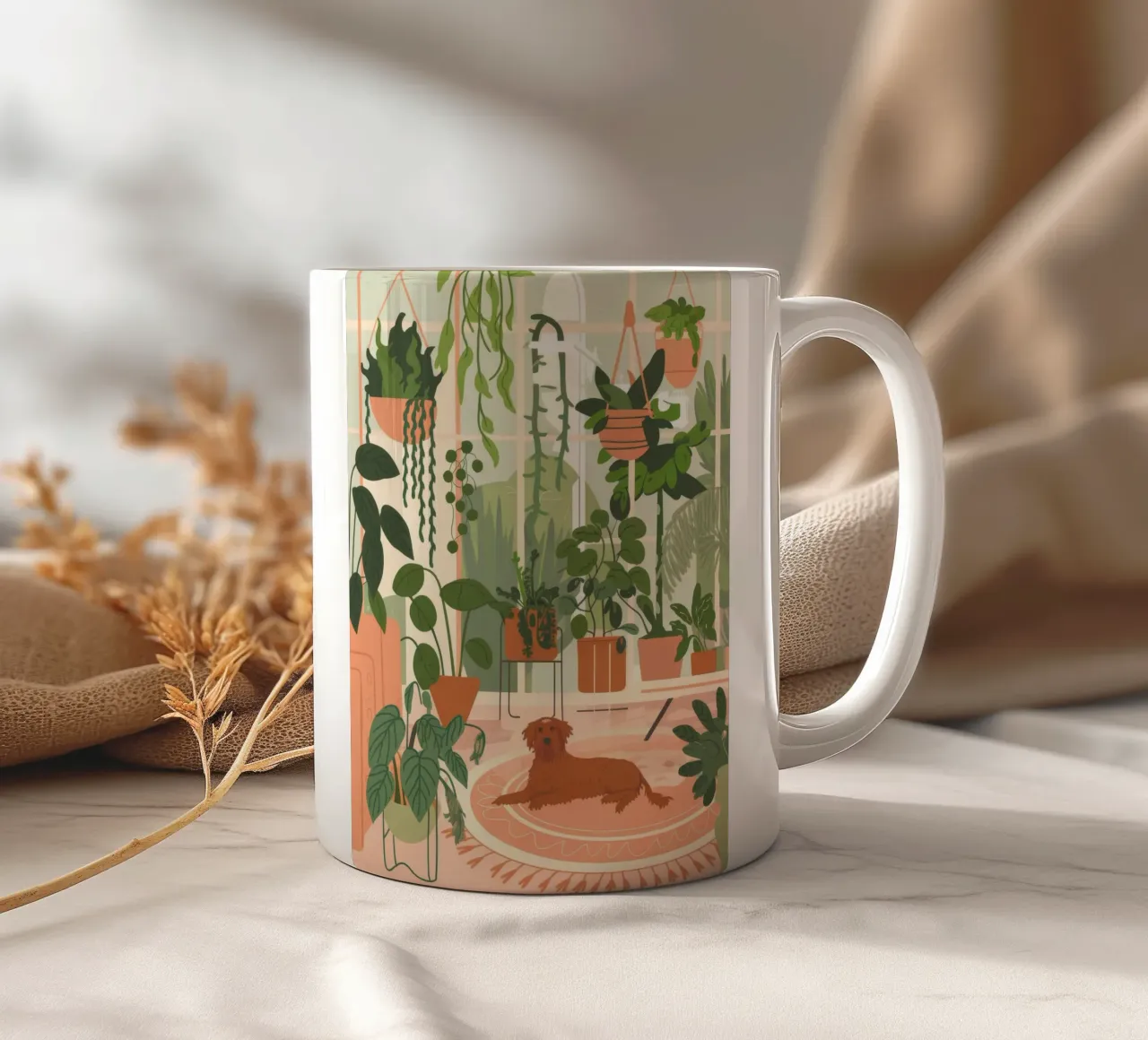 Oasi interna tazza in ceramica da Artie Shifa