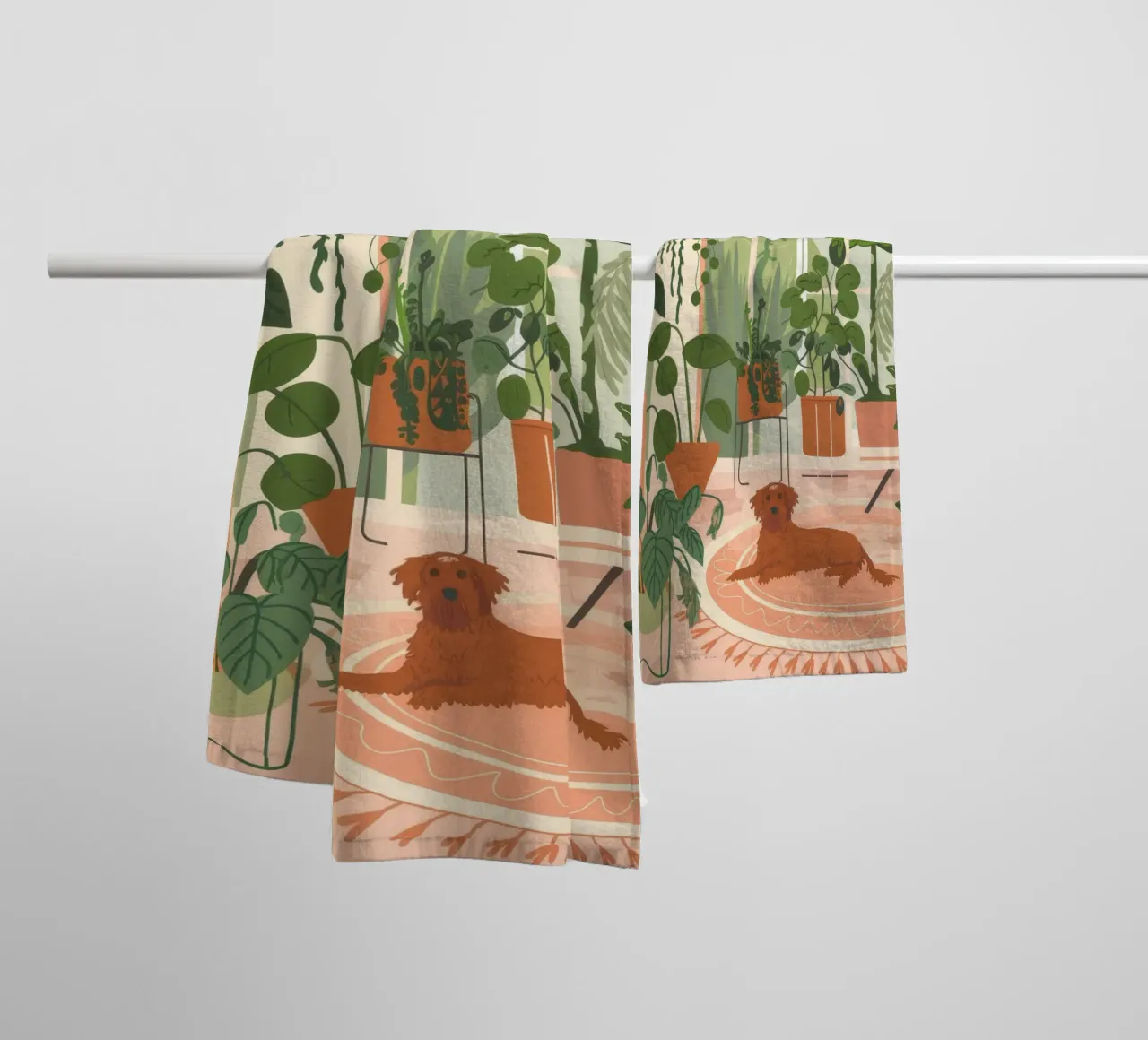 Oasi interna asciugamano da bagno da Artie Shifa