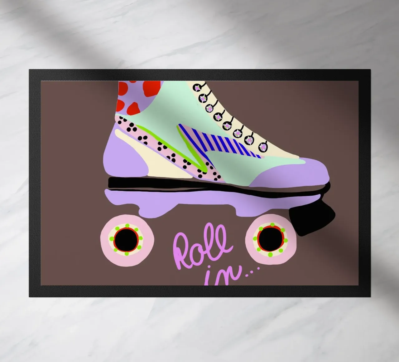 Roll in Rollschuh zerbino da Hej Ibiza by Ute Arnold