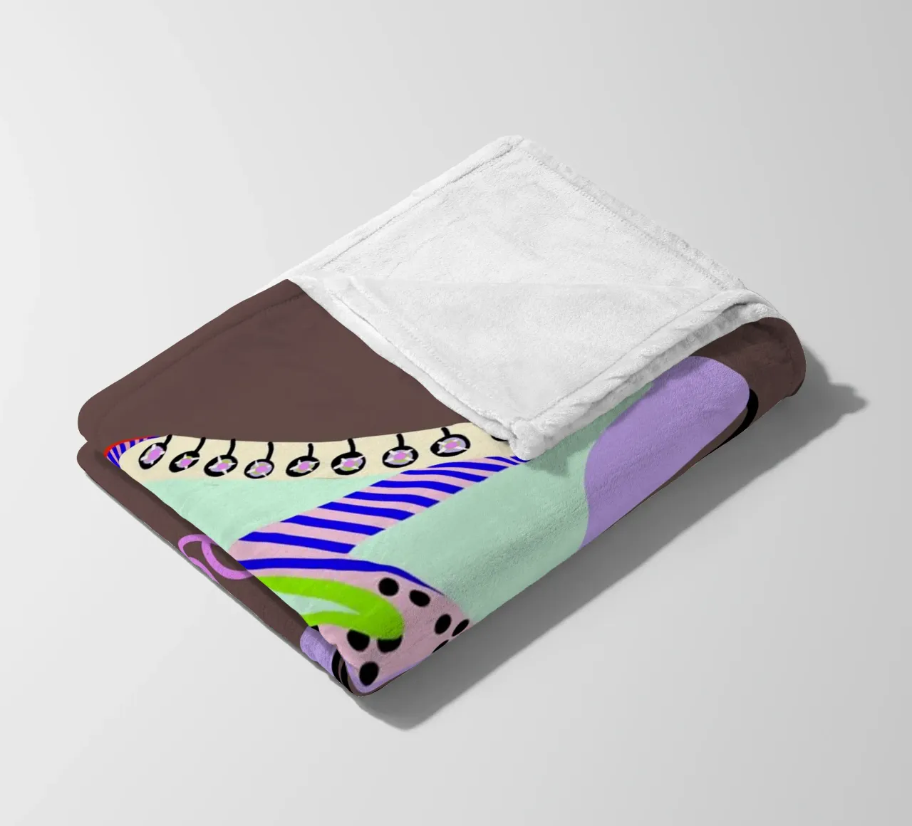 Roll in Rollschuh coperta in pile da Hej Ibiza by Ute Arnold