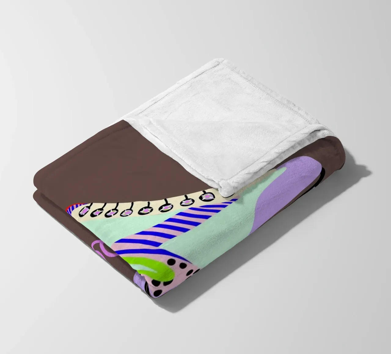 Roll in Rollschuh coperta in pile da Hej Ibiza by Ute Arnold