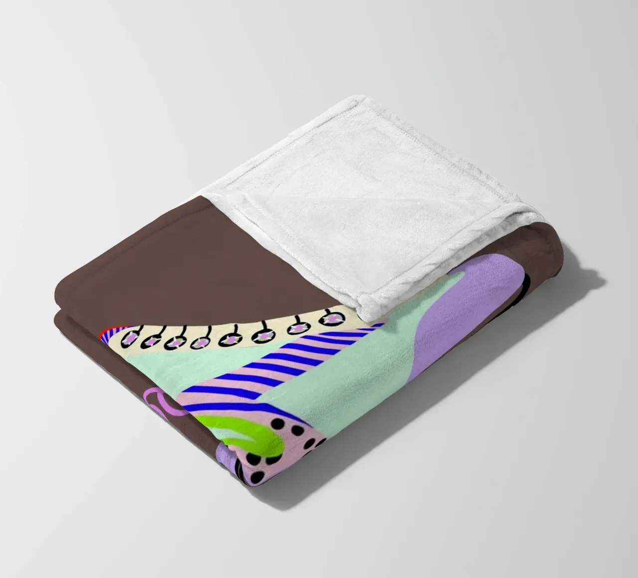 Roll in Rollschuh coperta in pile da Hej Ibiza by Ute Arnold