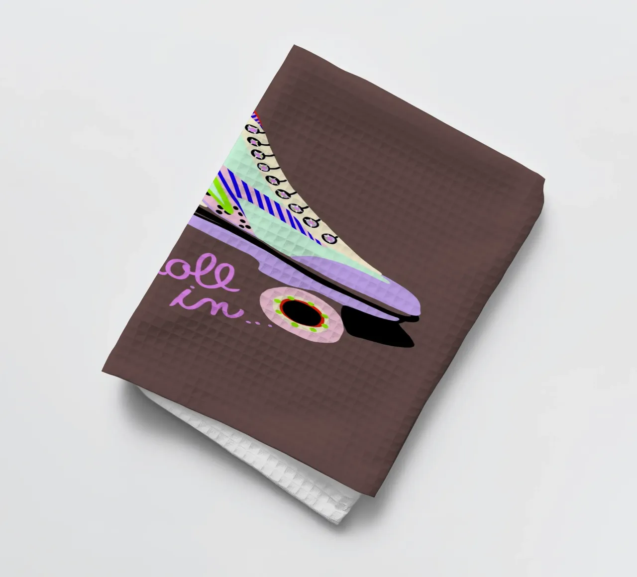Roll in Rollschuh torchon de Hej Ibiza by Ute Arnold
