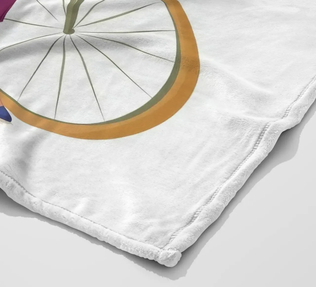 Ciclista gioioso coperta in pile da Artie Shifa