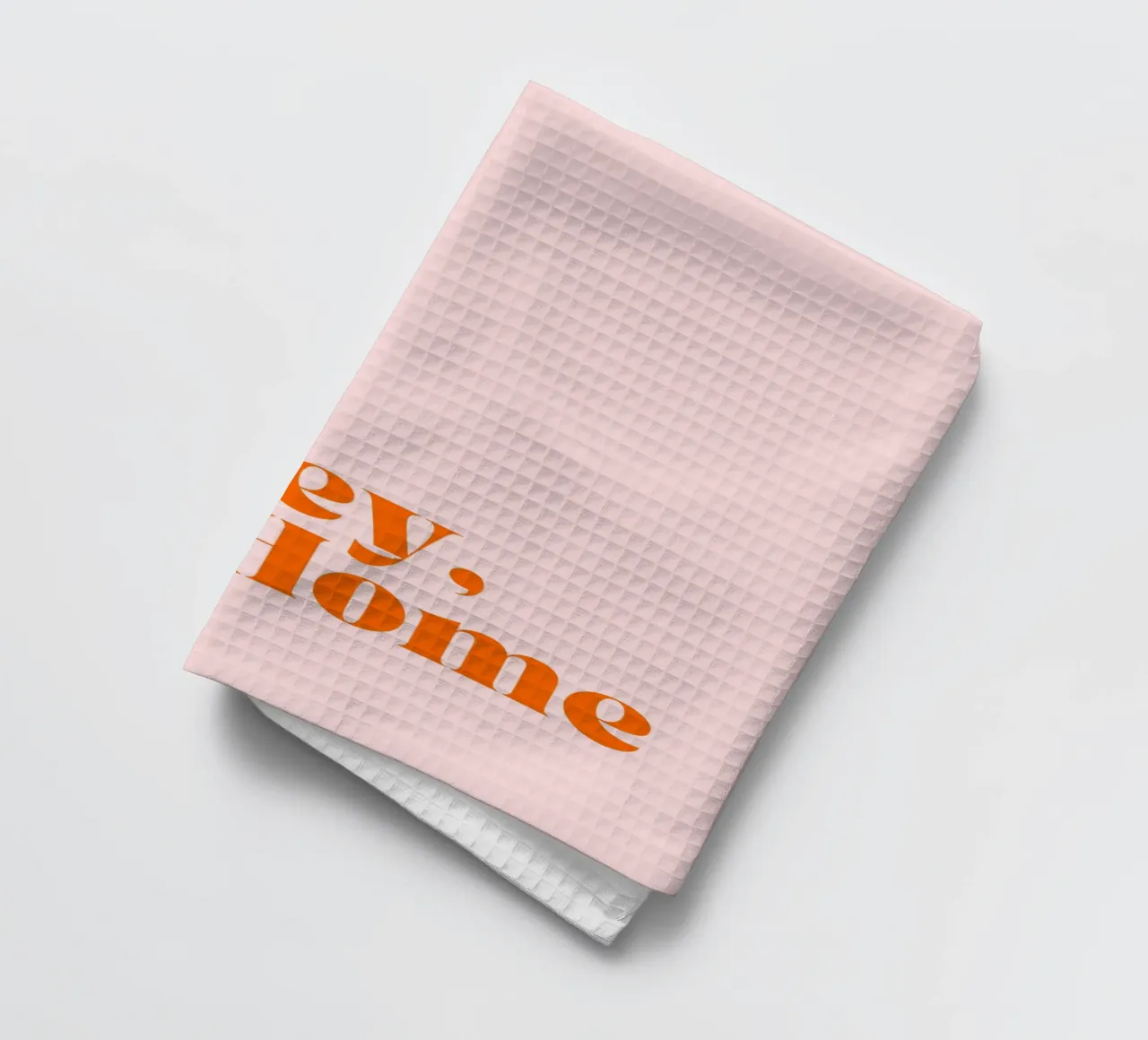 Honey, I’m Home | Minimalist Welcome Print canovaccio da cucina da PrintCessStudio