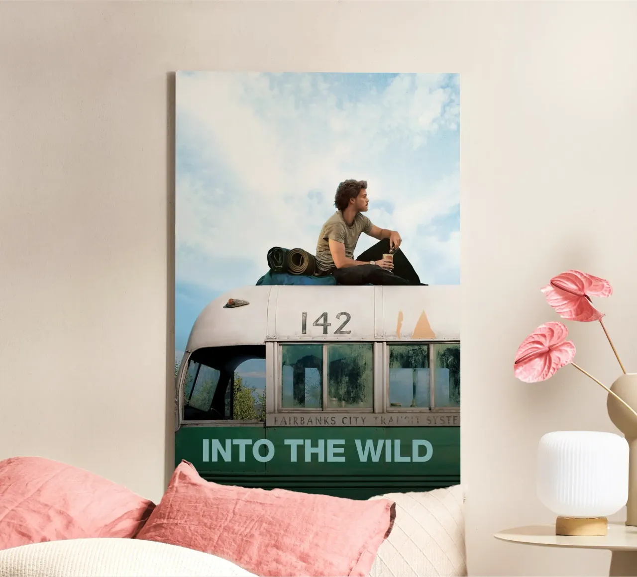 Into the Wild Movie tela con Cornice a cassetta da Attaboy Dsgn