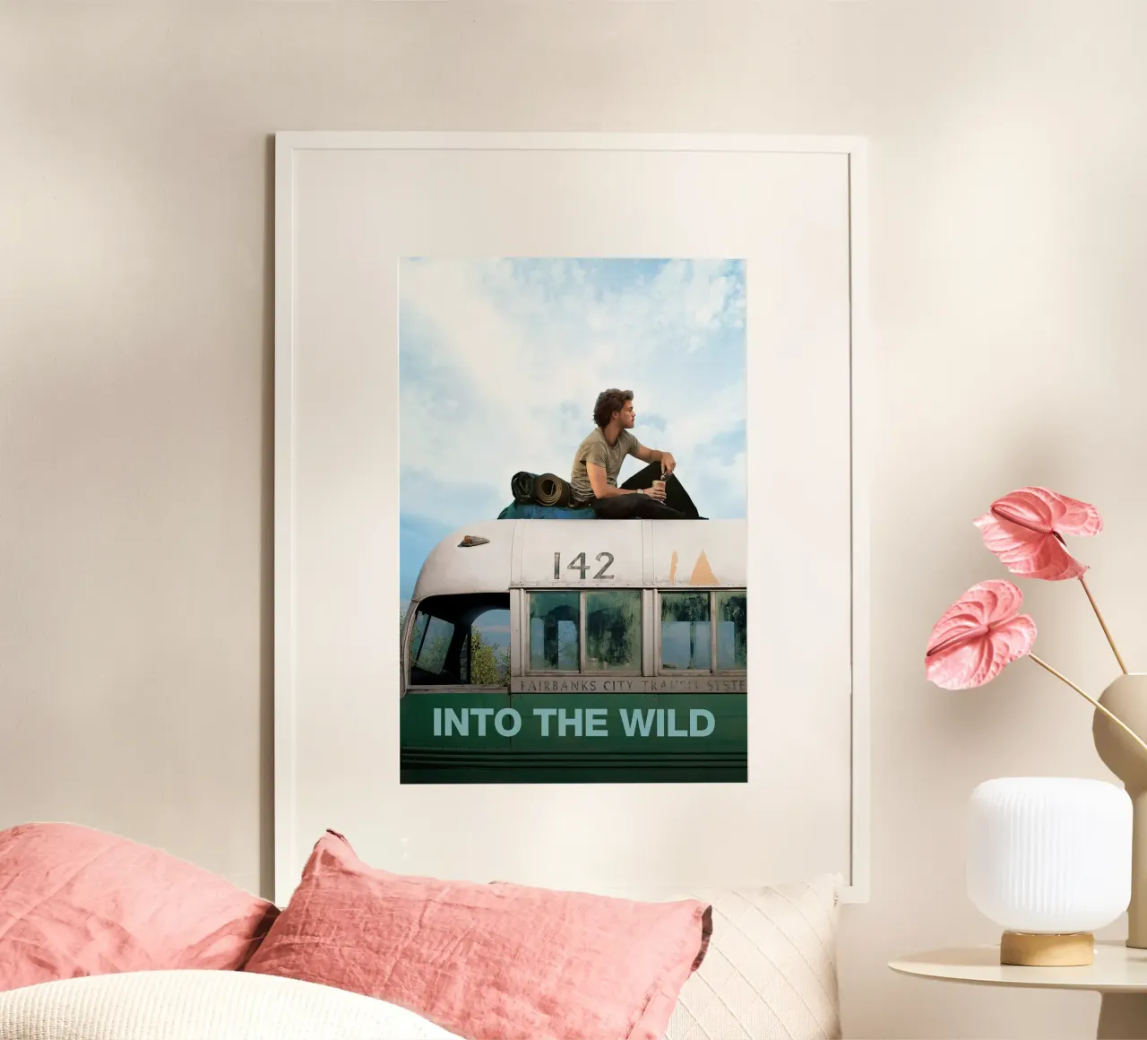 Into the Wild Movie poster con telaio in plastica da Attaboy Dsgn