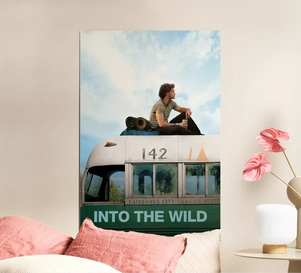 Into the Wild Movie poster con telaio in plastica da Attaboy Dsgn