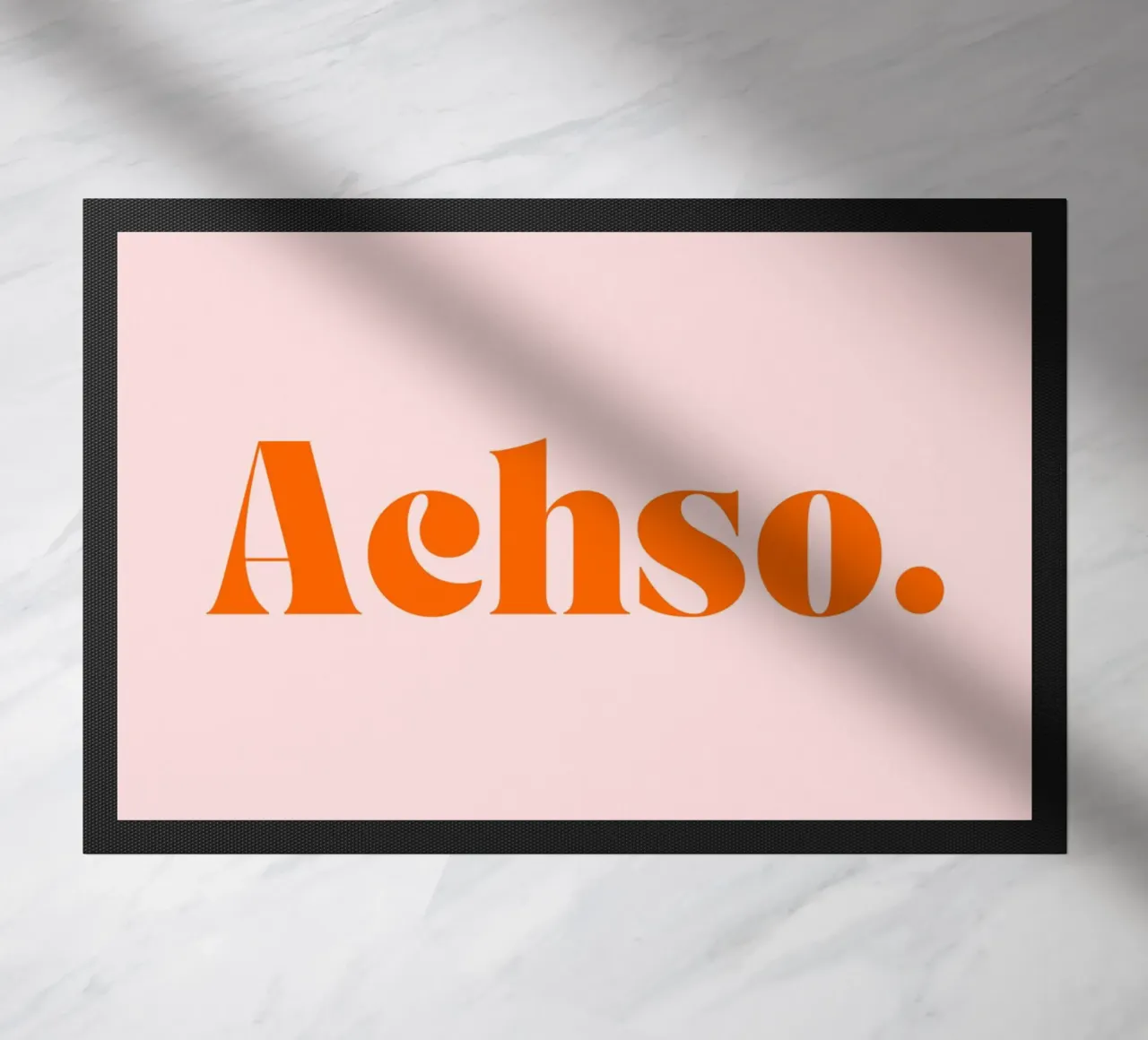 Achso. | Minimalistischer Humor Print zerbino da PrintCessStudio