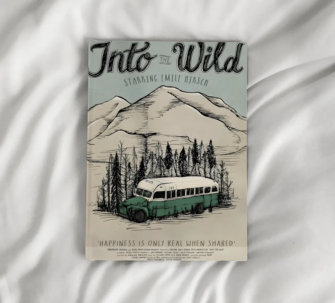 Into the Wild Movie notebook by Attaboy Dsgn