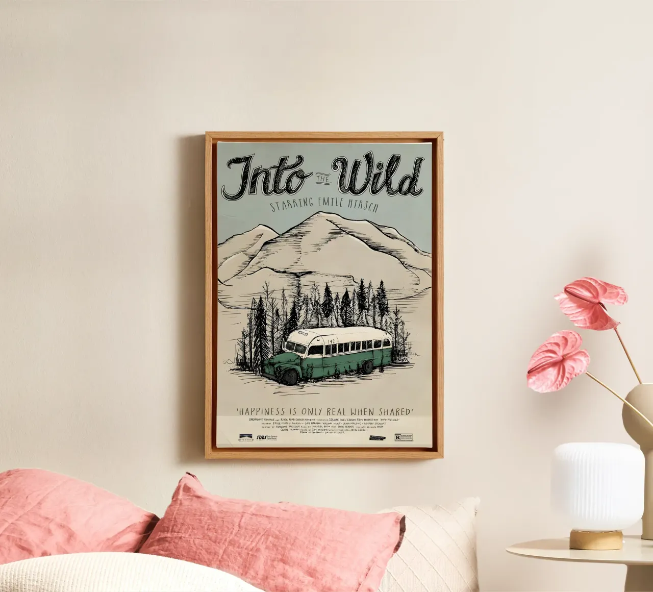 Into the Wild Movie tela da Attaboy Dsgn
