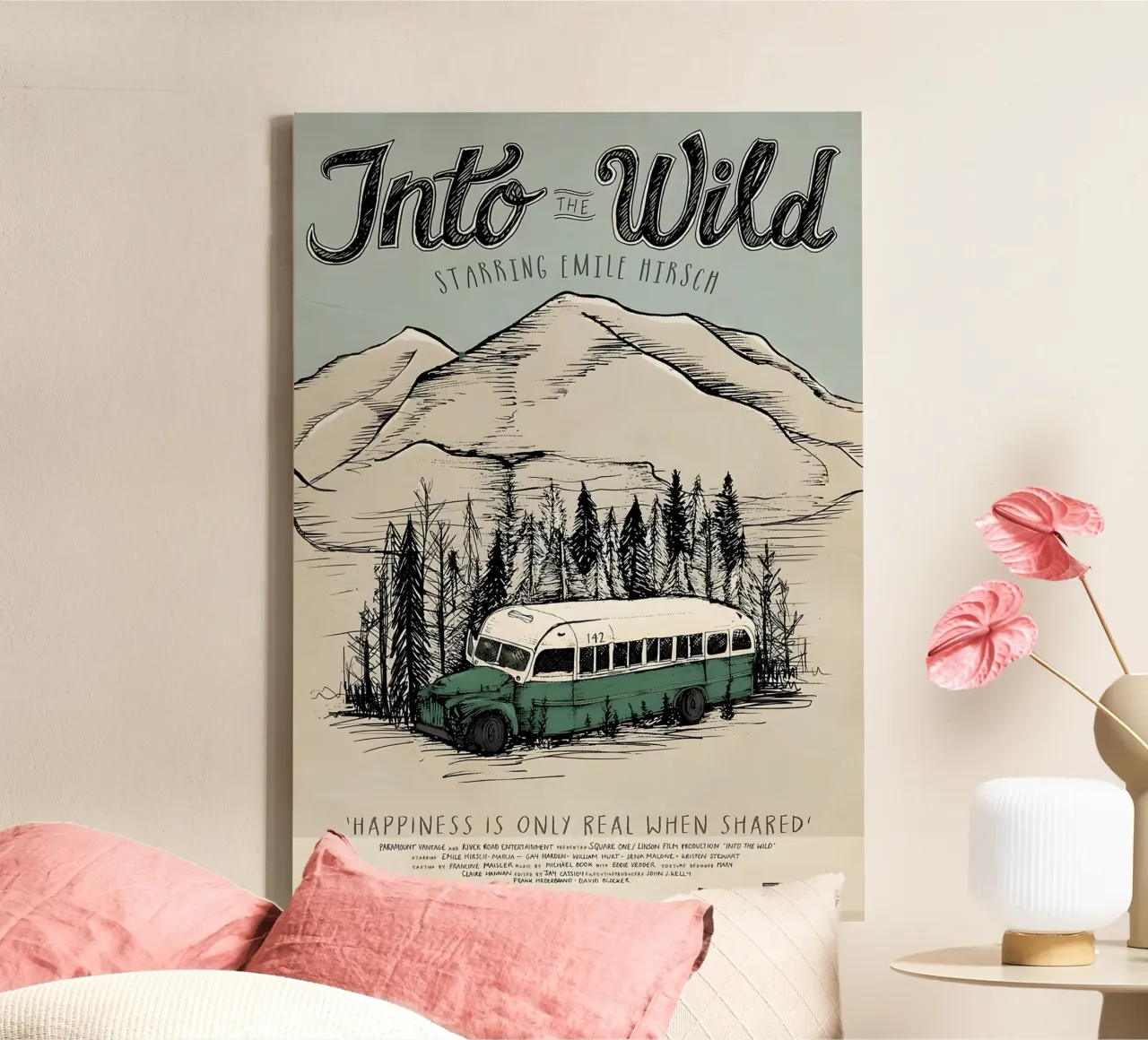Into the Wild Movie tela da Attaboy Dsgn