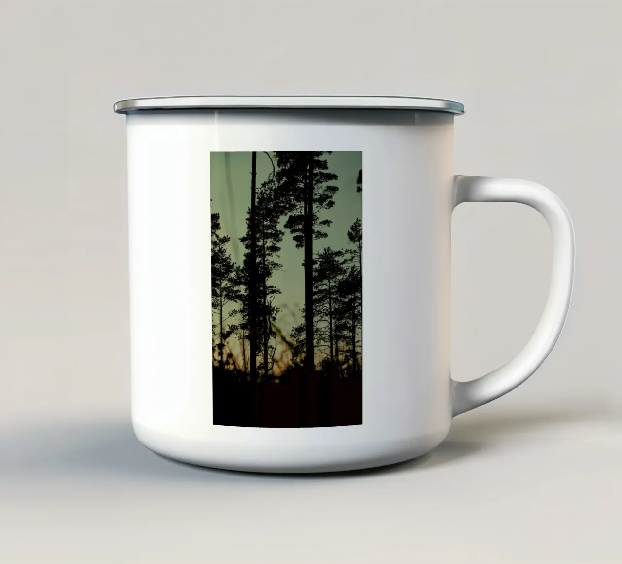 The Forest I tazza in smalto da Pale Grain
