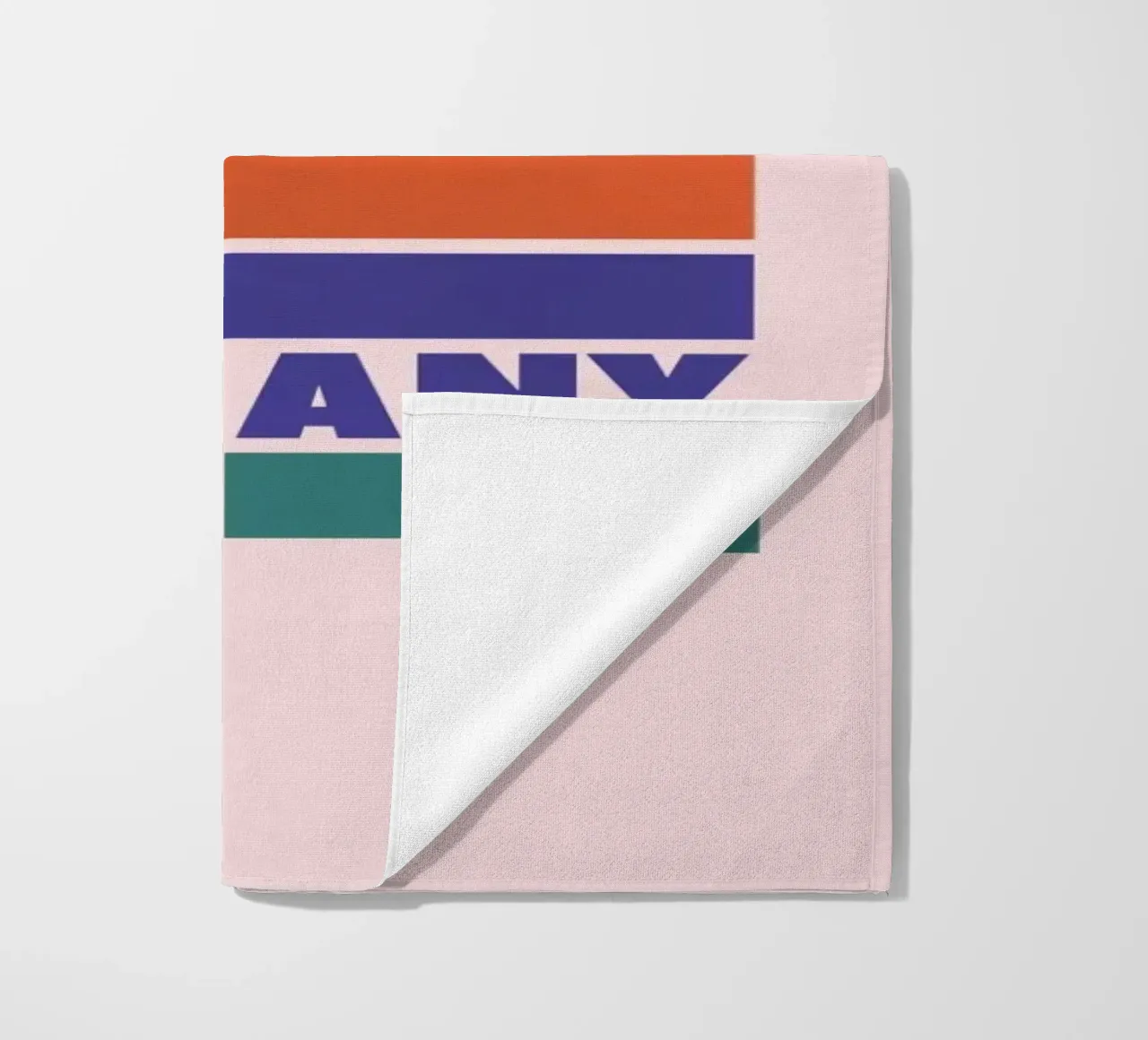 Be Afraid and Do It Anyway Bold Typography Art telo mare da showmemars