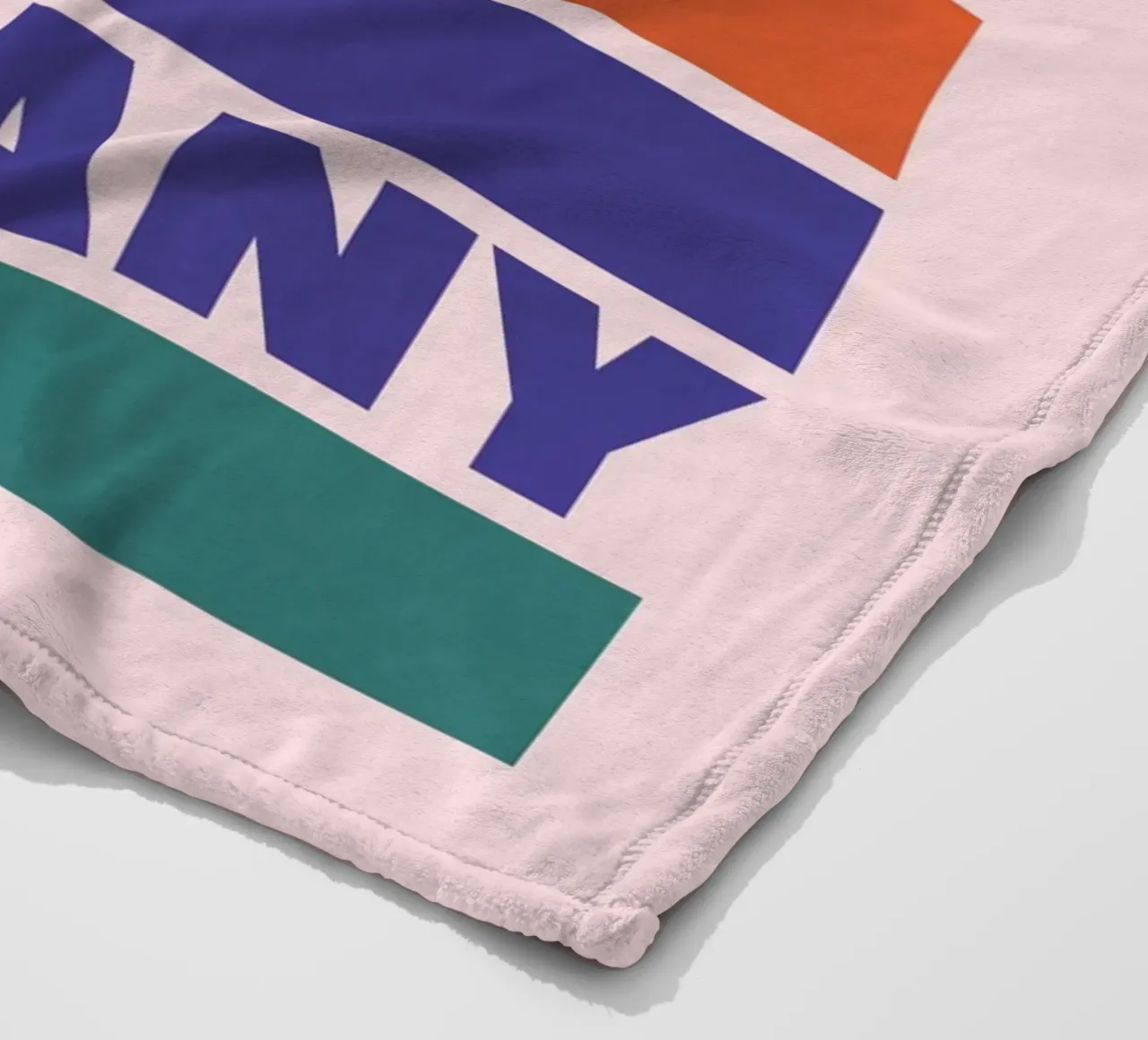 Be Afraid and Do It Anyway Bold Typography Art coperta in pile da showmemars