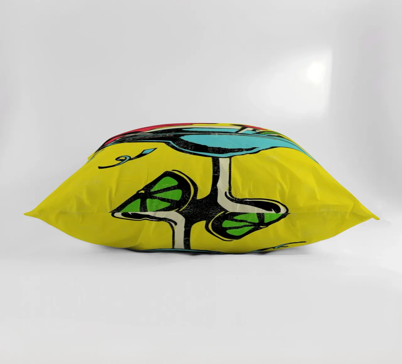 Cocktail decorative cushion by Rocket68