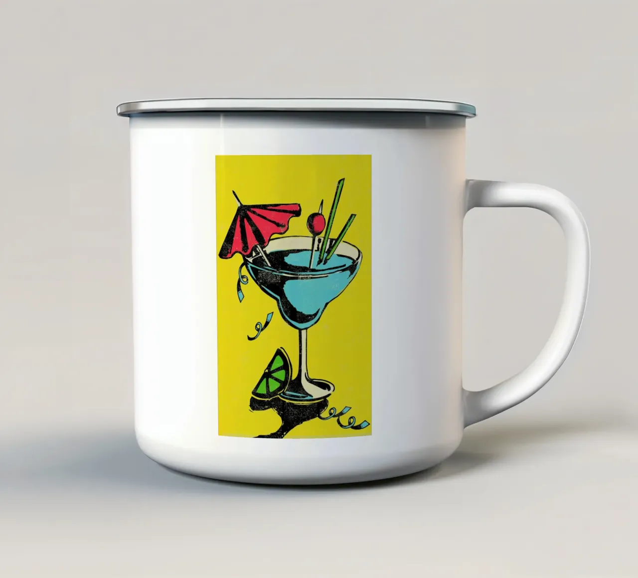 Cocktail tazza in smalto da Rocket68