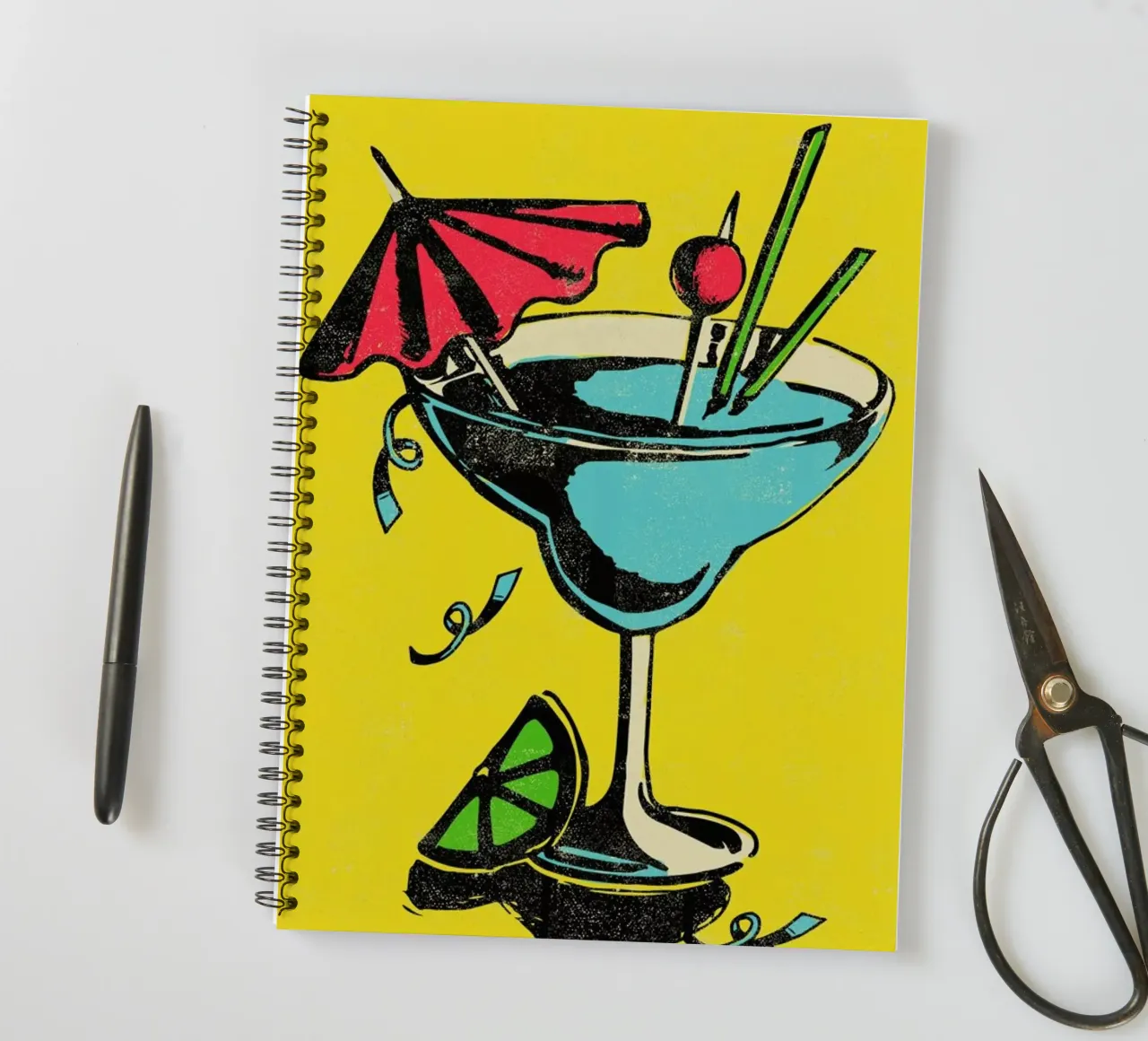Cocktail spiral notebook by Rocket68