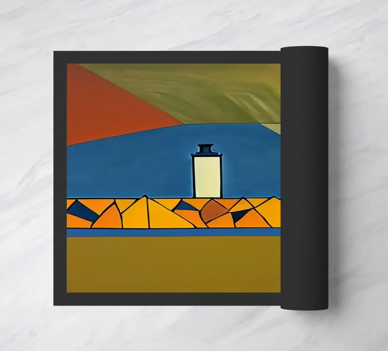 Molo con faro_Scheveningen_1 zerbino da Abstract Art by LK