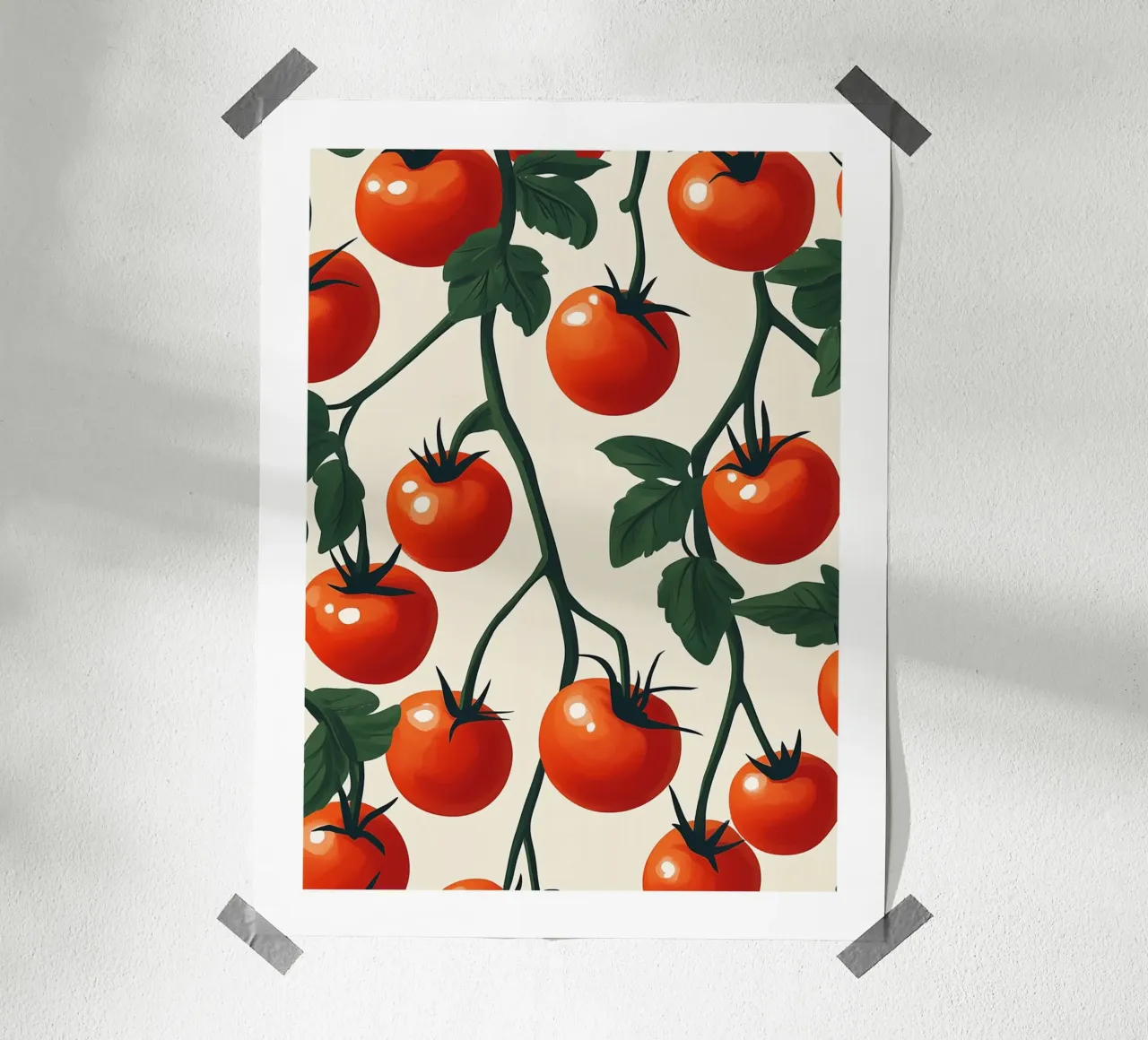 Grappoli di pomodoro carta hahnemühle da Spice & Style