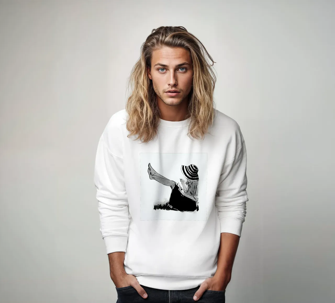 Imagine Sweatshirt von Kateřina Bažantová