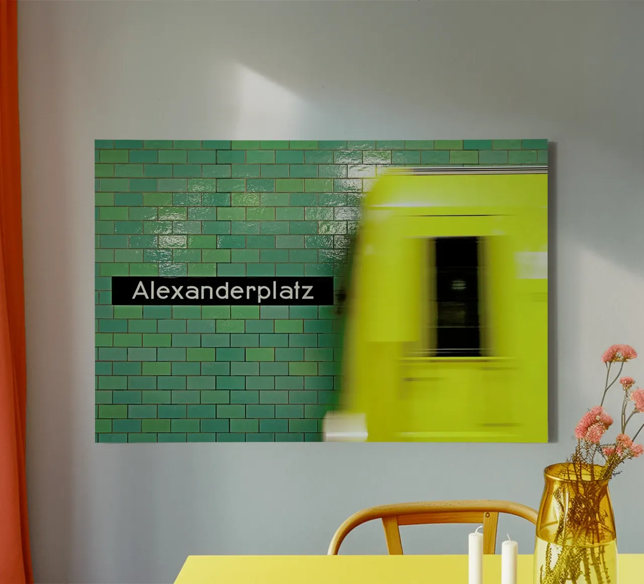 Reaching Alex canvas met Baklijst van Michael Belhadi