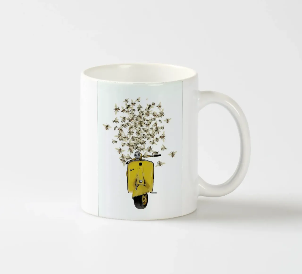 Sweet as a honey...Vespa tazza in ceramica da Rococco LA