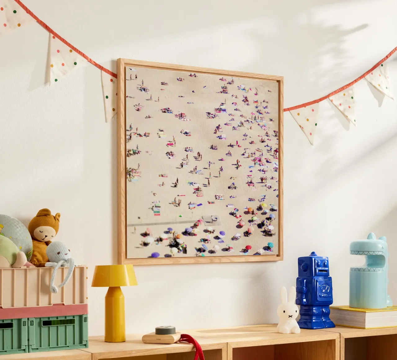 Beach Happy plexiglass da Ingrid Beddoes