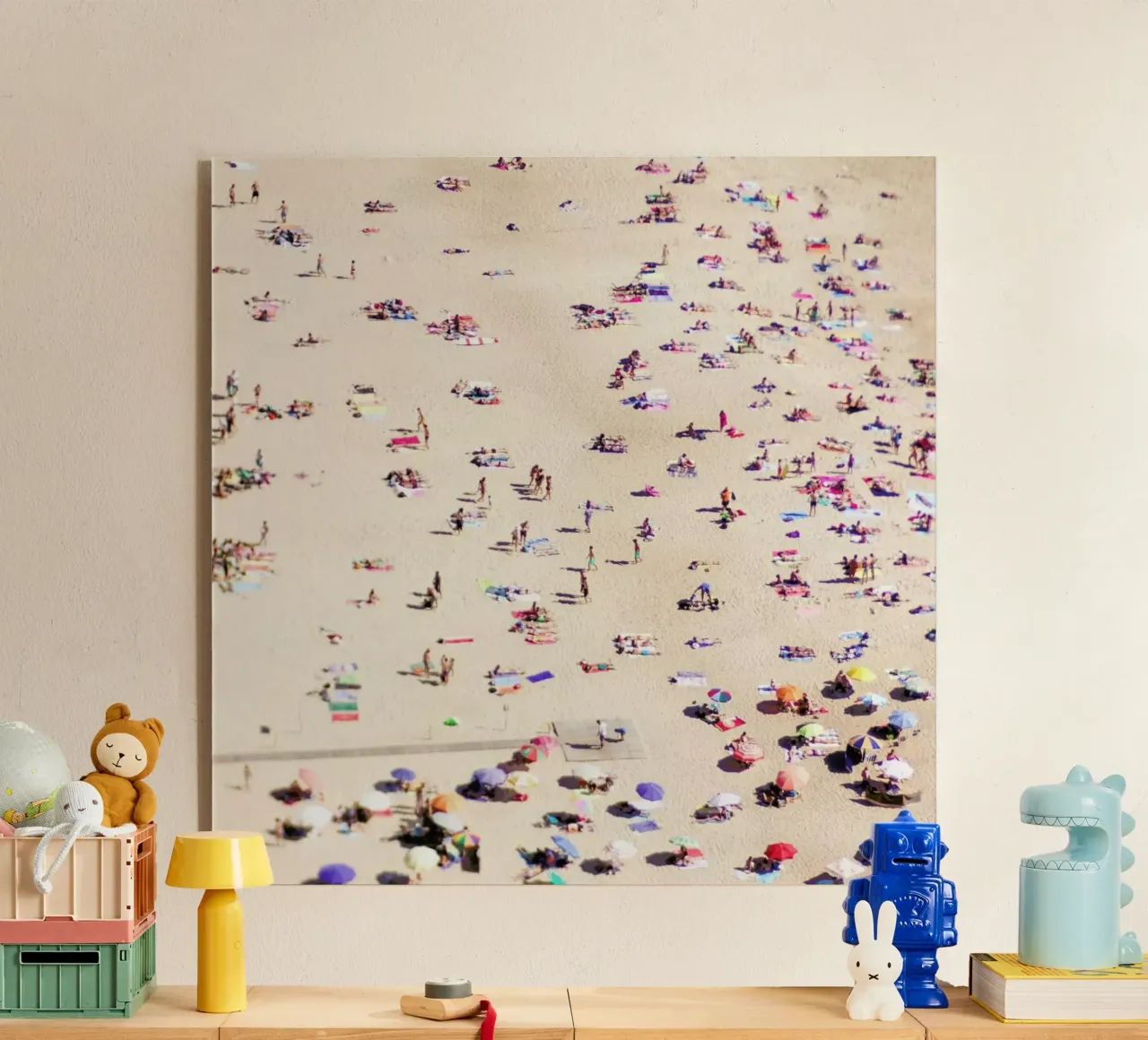 Beach Happy plexiglass da Ingrid Beddoes