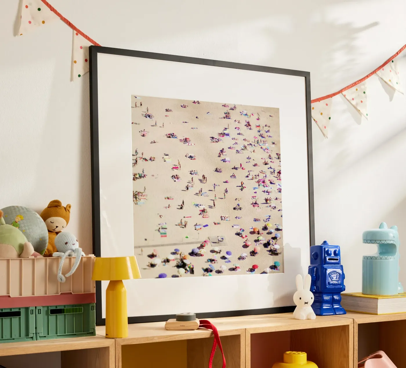 Beach Happy poster da Ingrid Beddoes