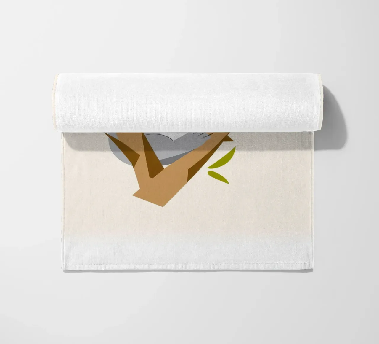 Koala Serenity beach towel by Artie Shifa