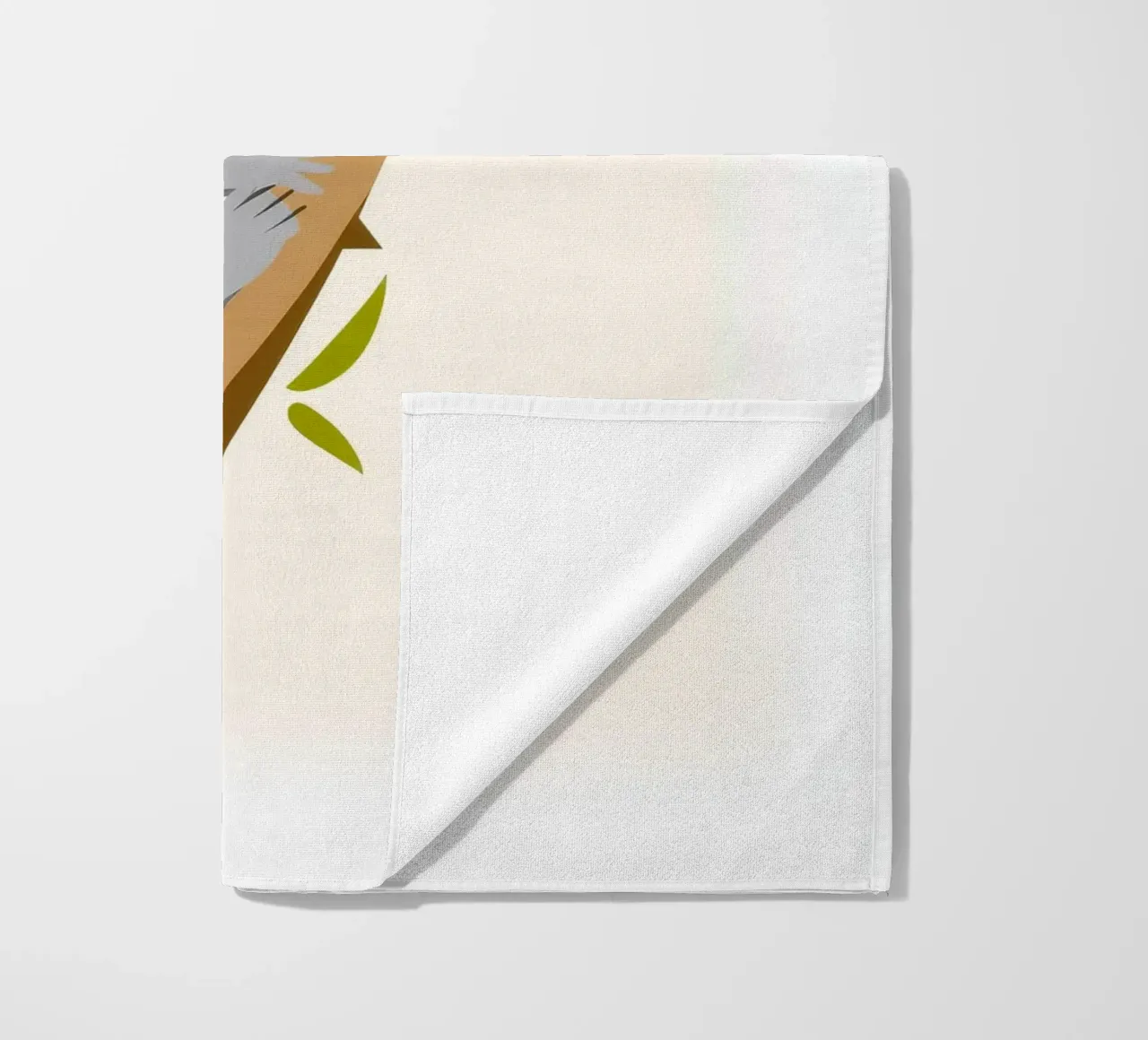 Koala Serenity beach towel by Artie Shifa