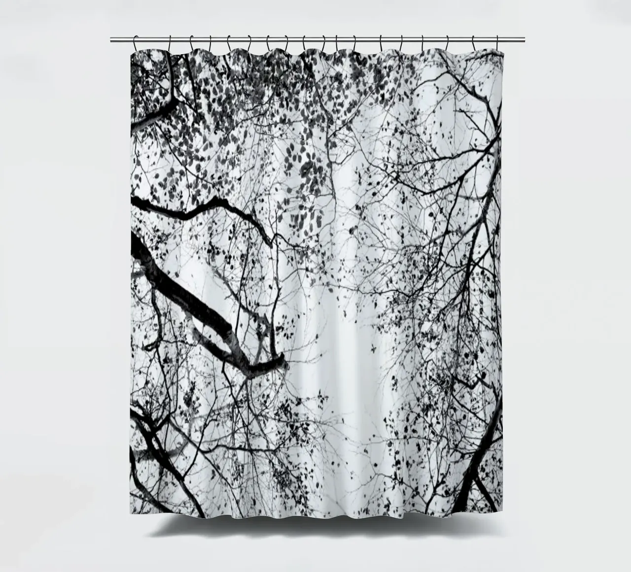 Reaching Into The Sky shower curtain by Studio Nahili