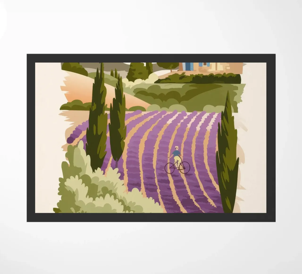 Campi di lavanda zerbino da Artie Shifa