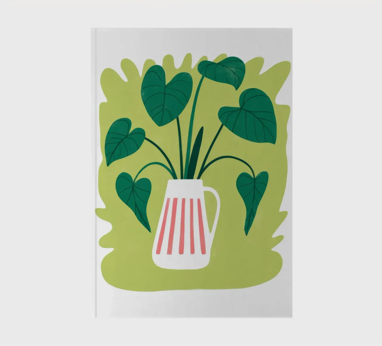 Leafy Vase notebook by Artie Shifa