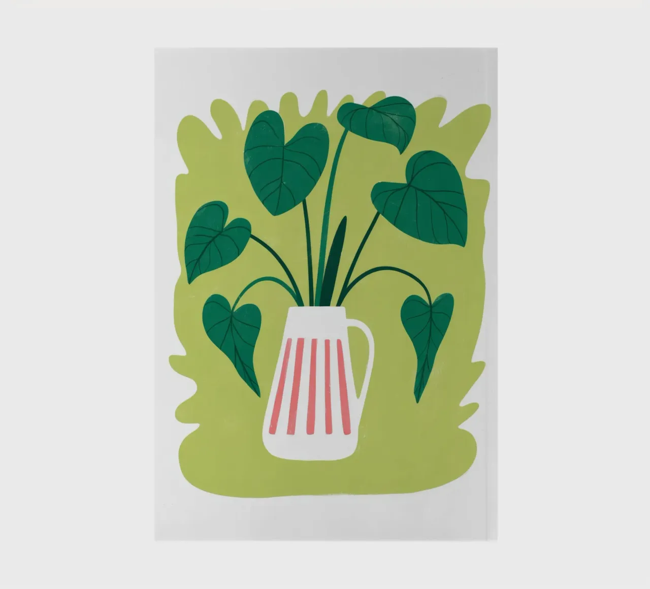 Leafy Vase notebook by Artie Shifa