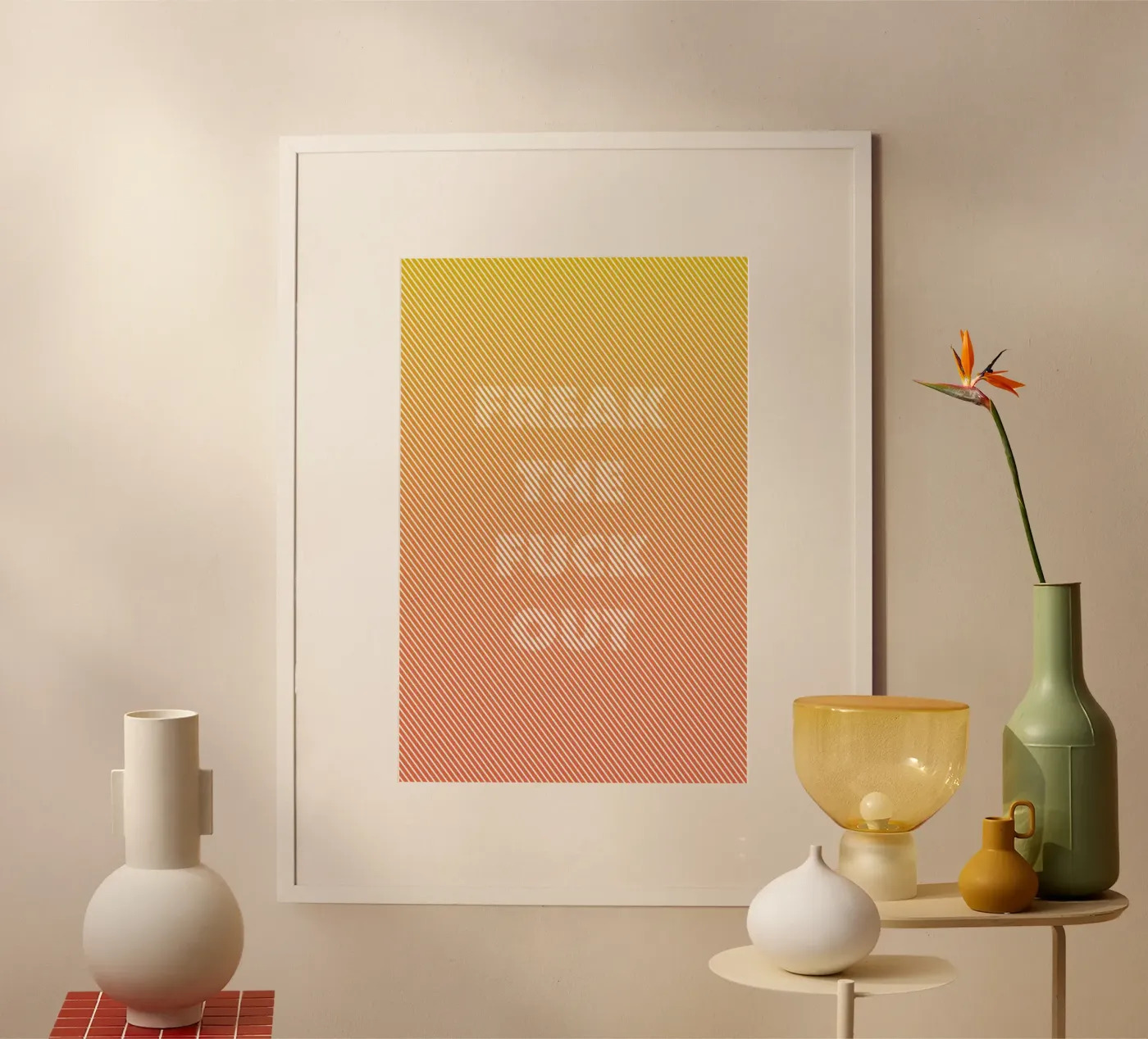 Freak Poster von Chris Wharton