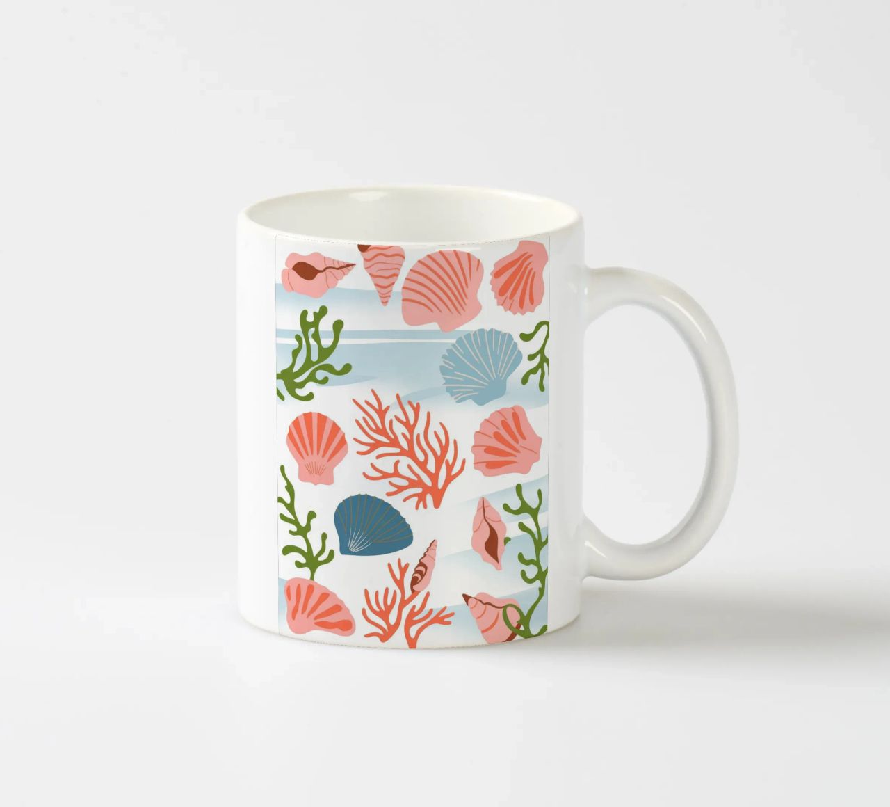 Modelli marini tazza in ceramica da Artie Shifa