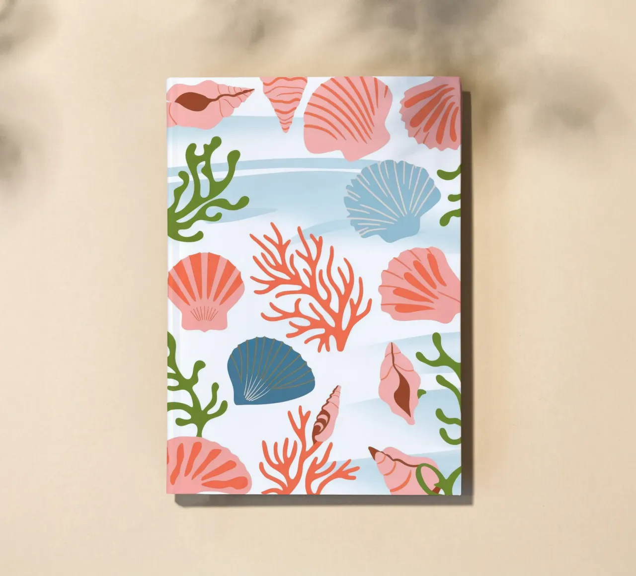 Marine Patterns notebook by Artie Shifa