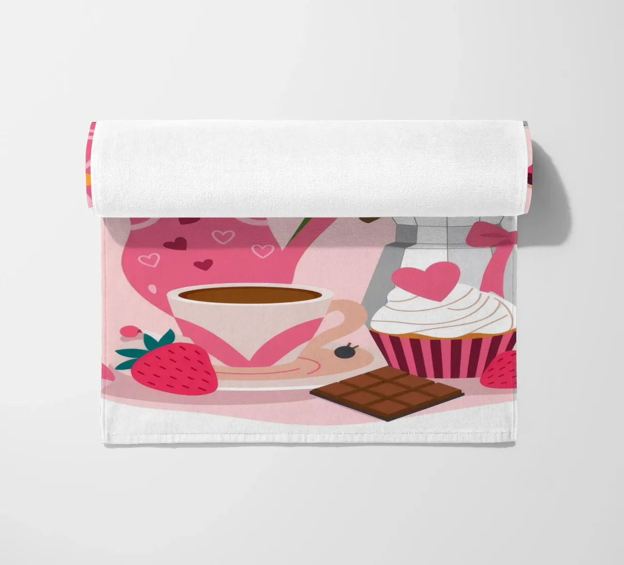 Morning Delight beach towel by Artie Shifa